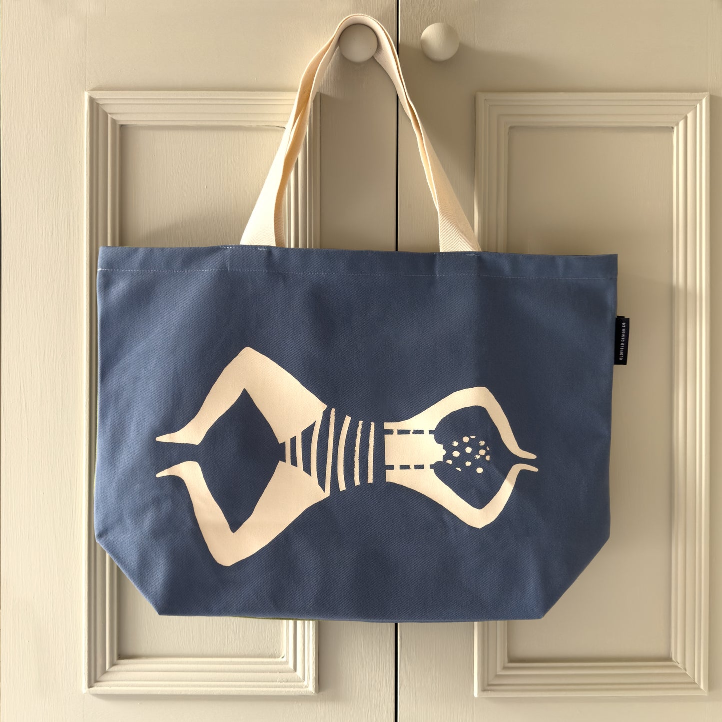 Swimmer - Blue Tote Bag