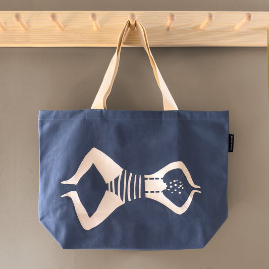 Swimmer - Blue Tote Bag