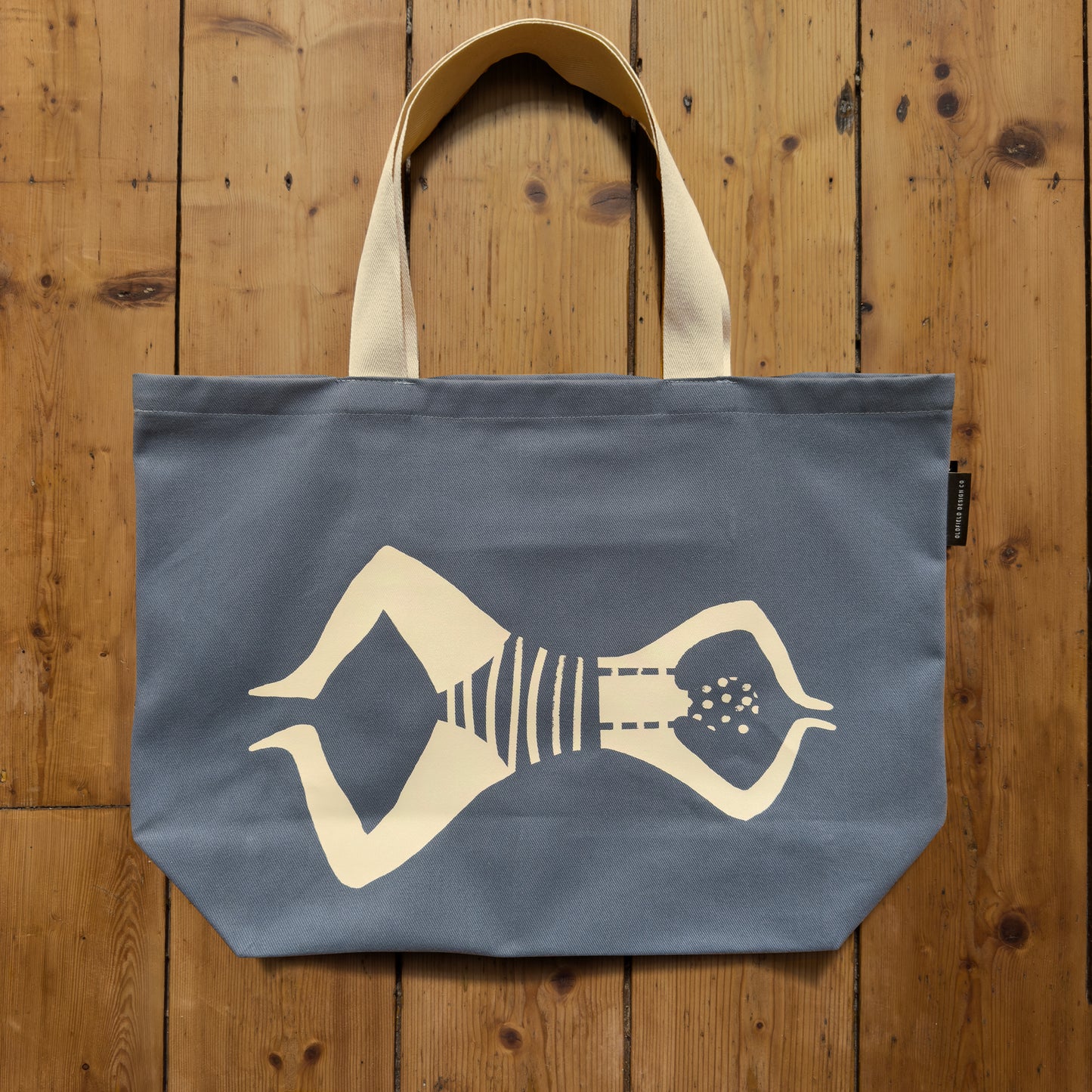 Swimmer - Blue Tote Bag