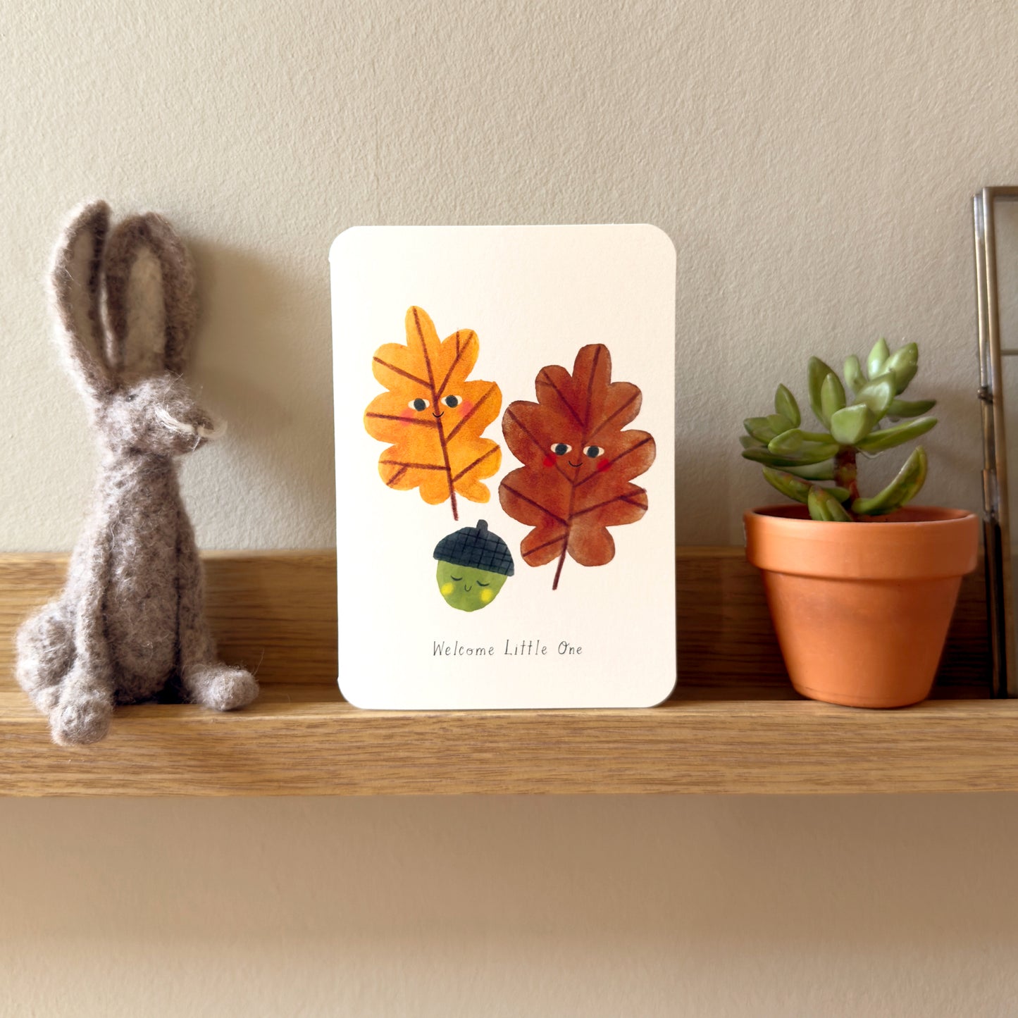 Welcome Little One Greetings Card