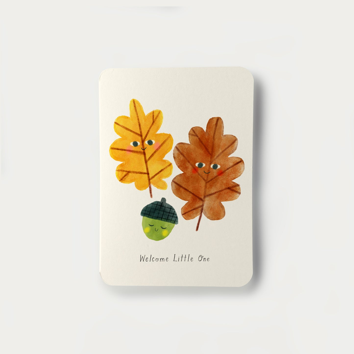 Welcome Little One Greetings Card