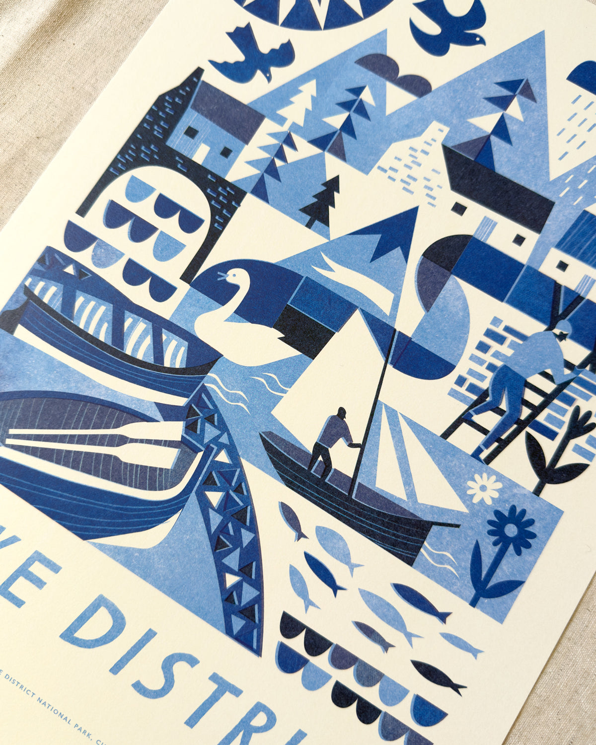 Lake District National Park Art Print