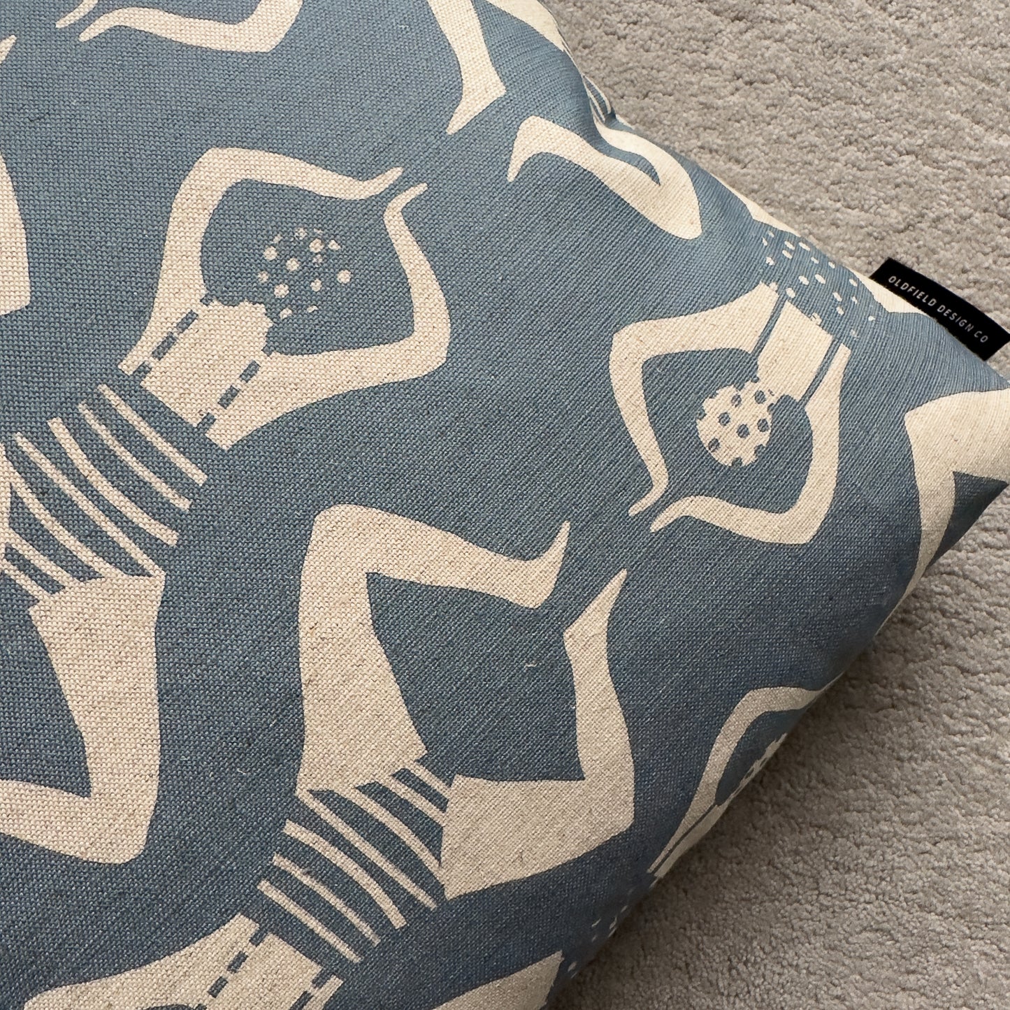 Swimmers Pattern Cushion