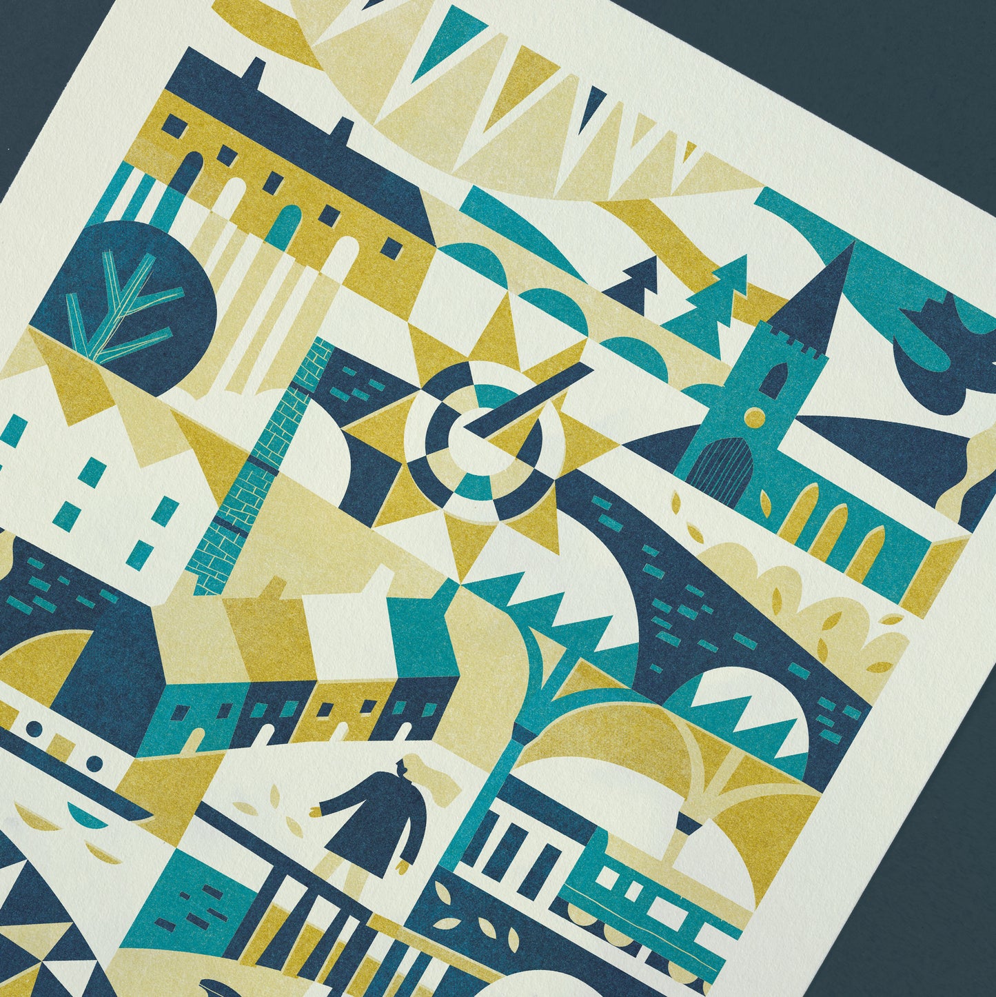 Hebden Bridge A3 Art Print
