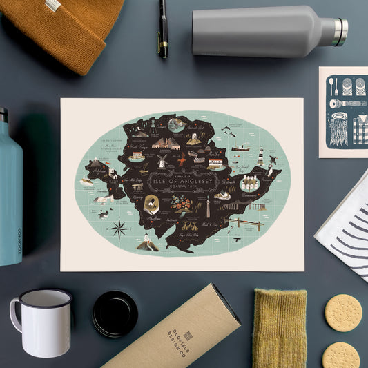 Anglesey Coastal Path A3 Route Map