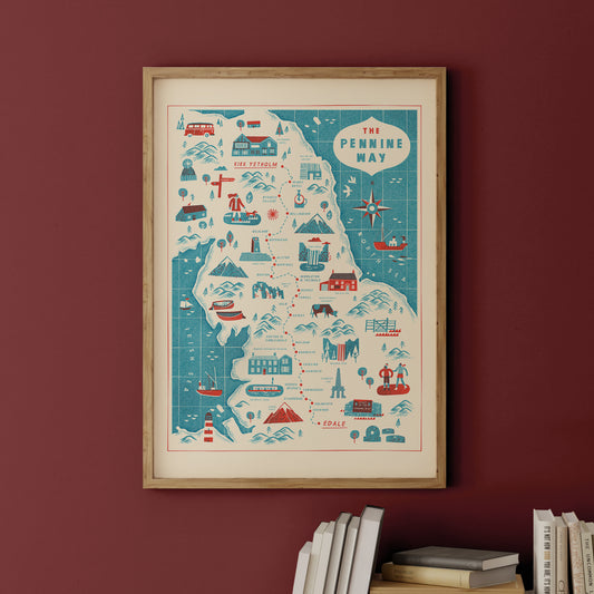 Pennine Way A3 Route Map