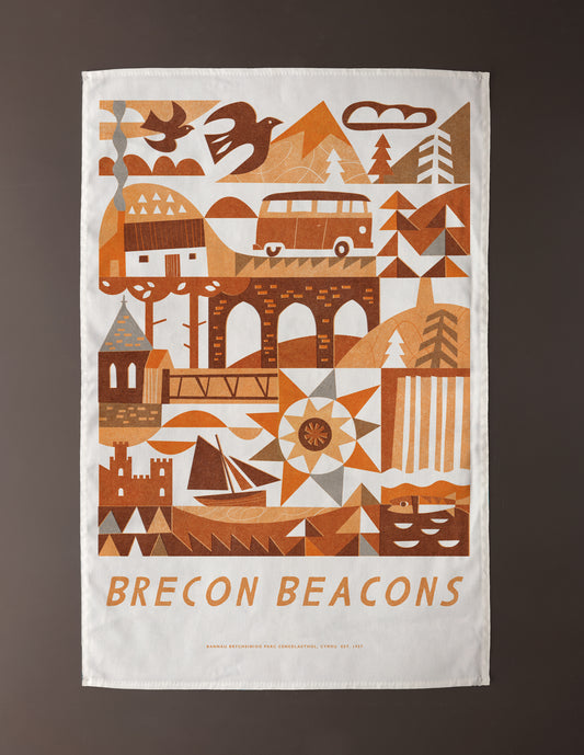 Brecon Beacons National Park Tea Towel