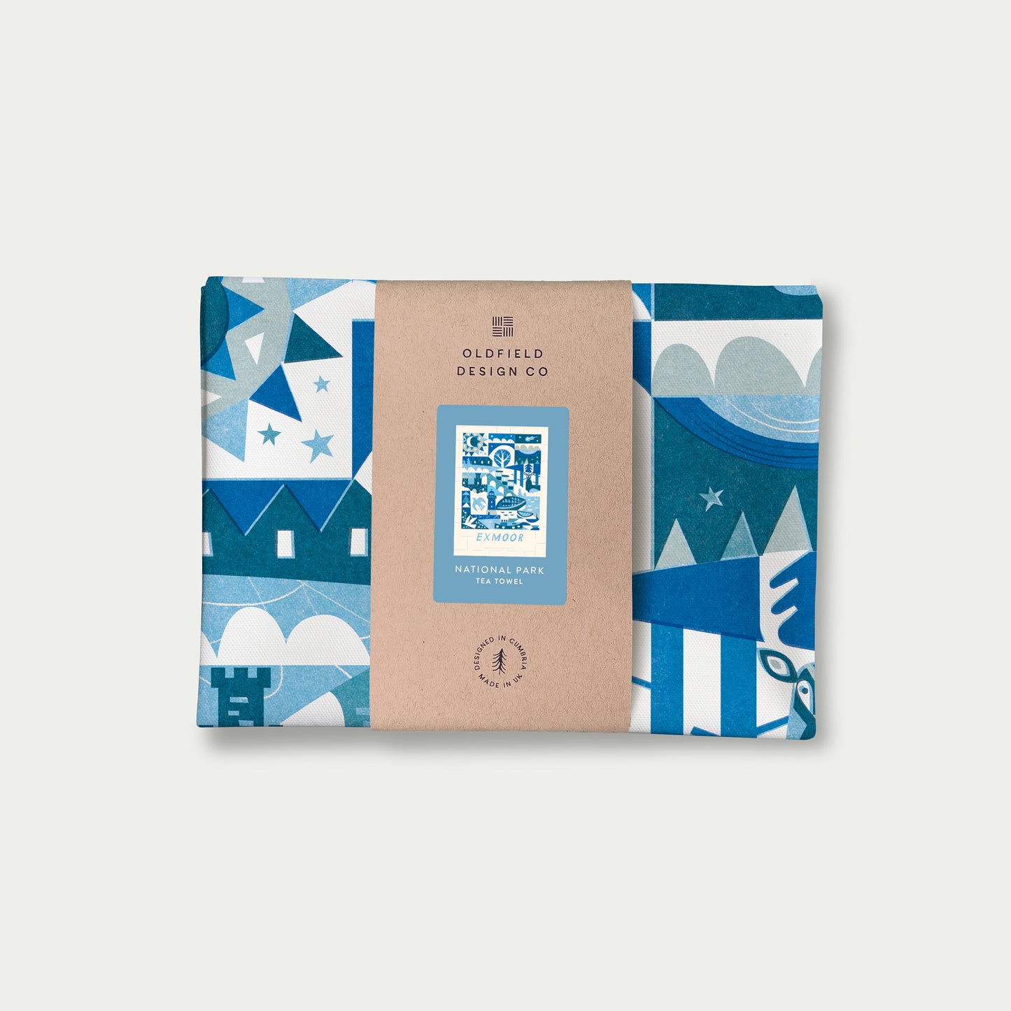 Exmoor National Park Tea Towel