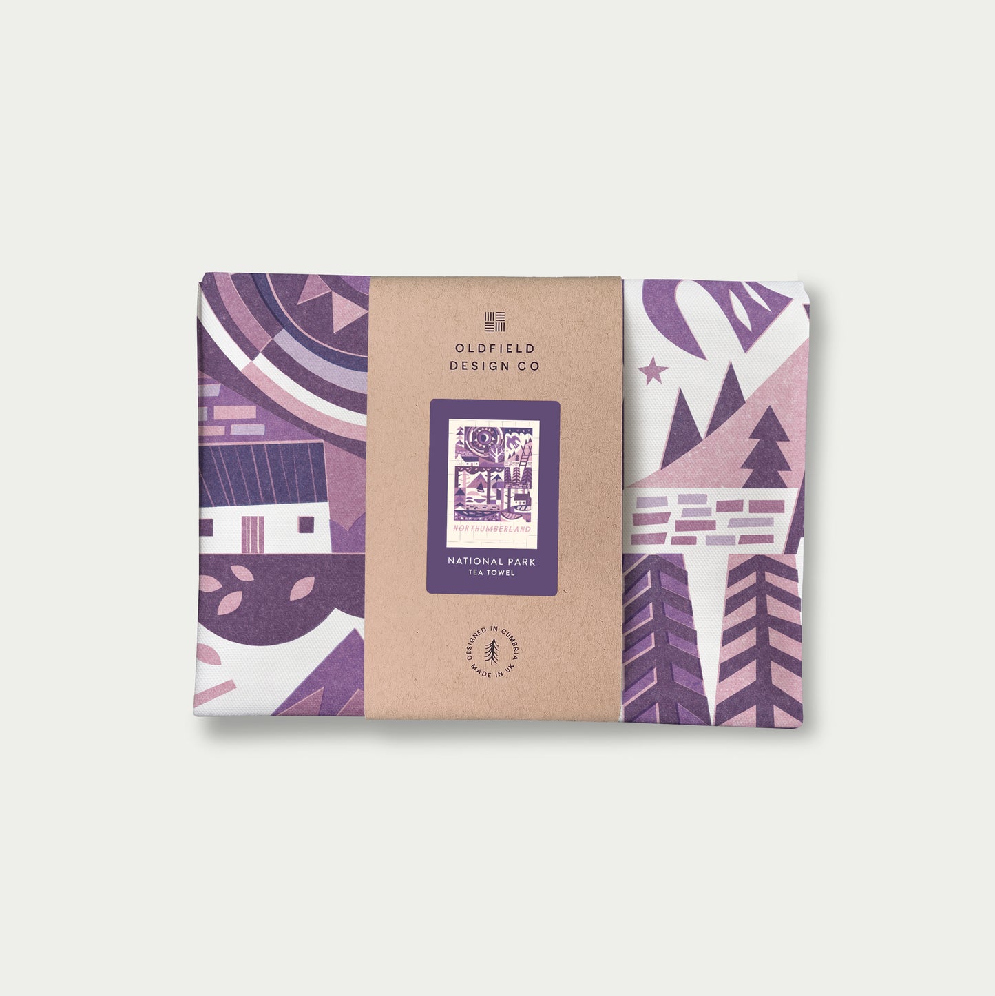 Northumberland National Park Tea Towel