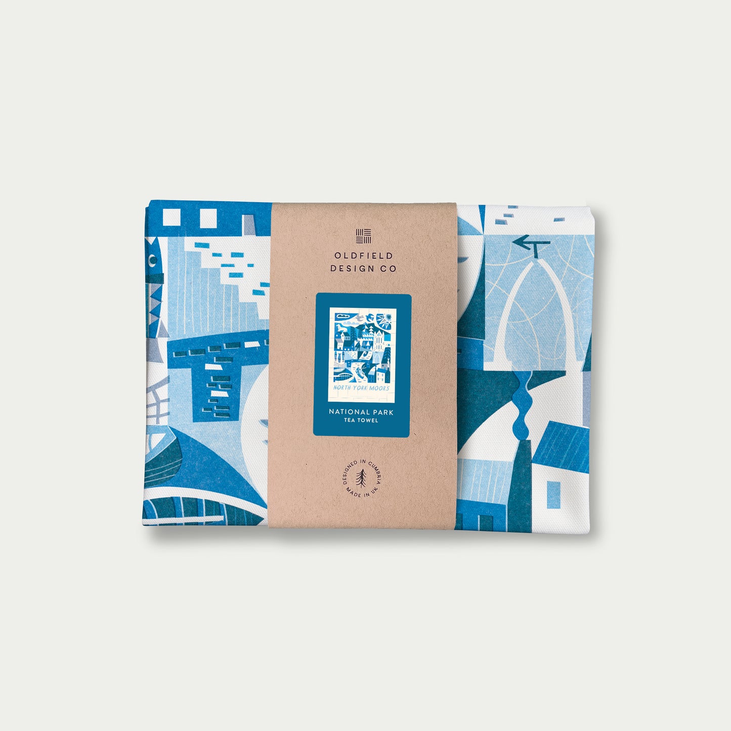 North York Moors National Park Tea Towel