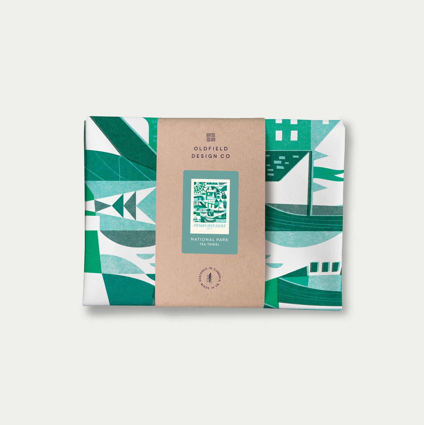 Pembrokeshire Coast National Park Tea Towel