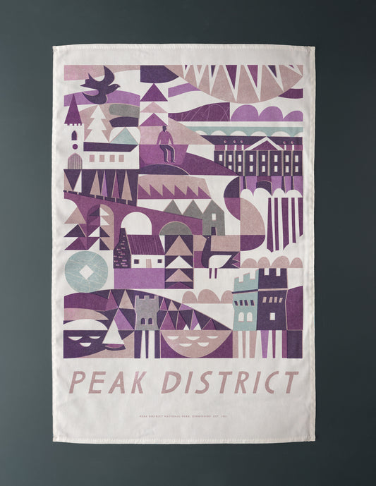 Peak District National Park Tea Towel