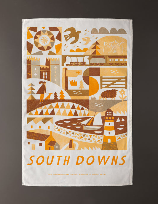 South Downs National Park Tea Towel