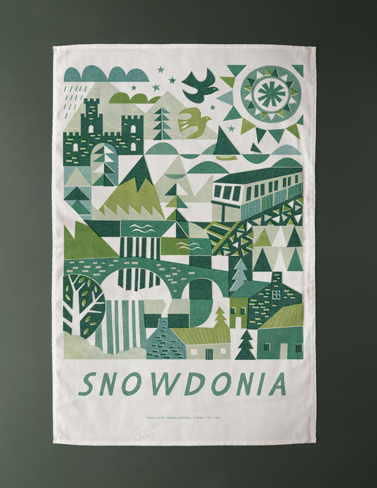 Snowdonia National Park Tea Towel