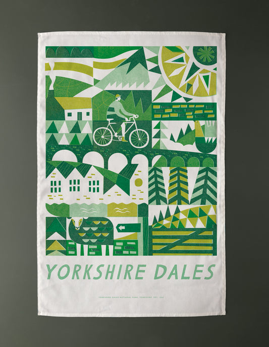 Yorkshire Dales National Park Tea Towel