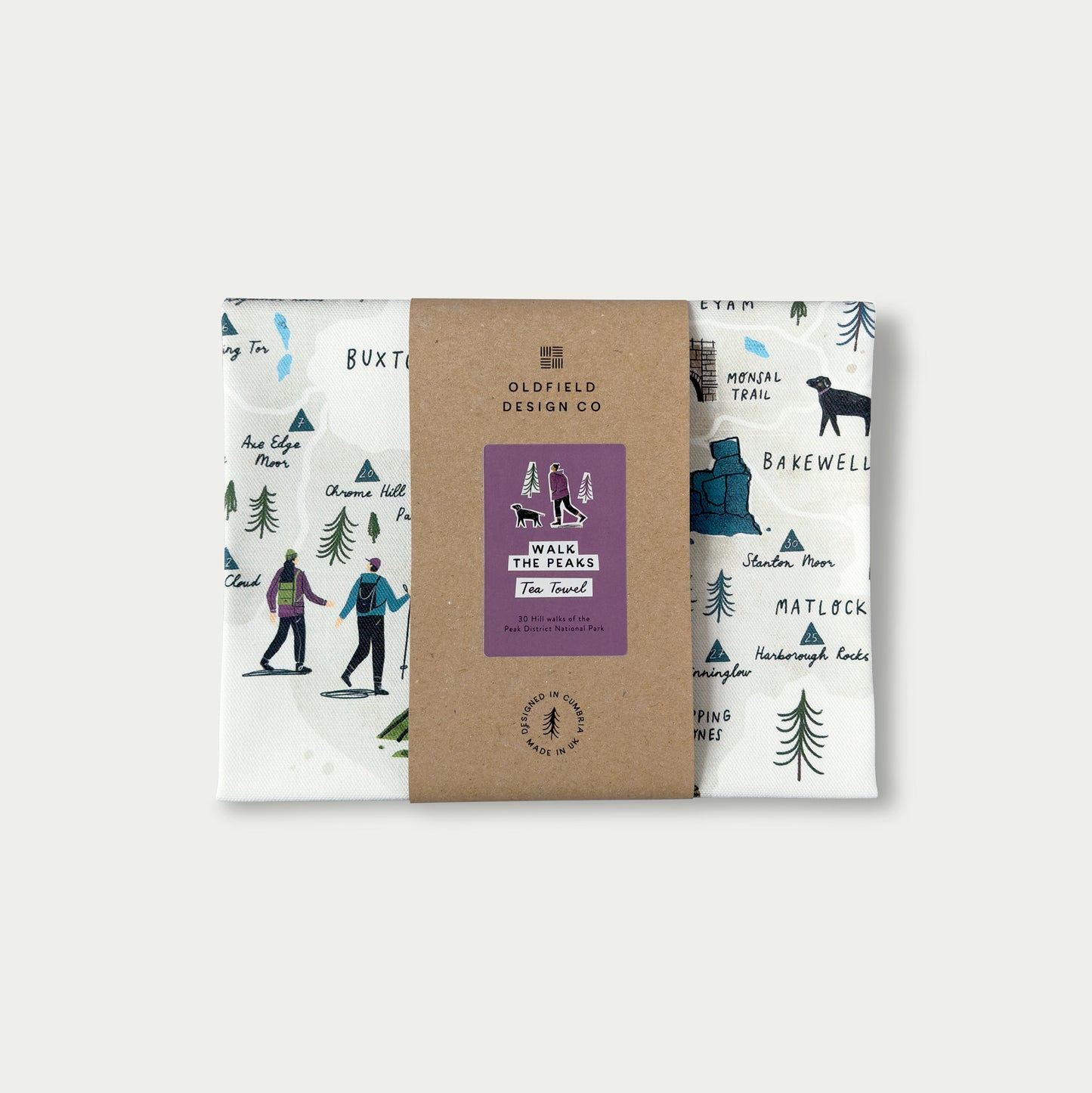 Peak District Tea Towel