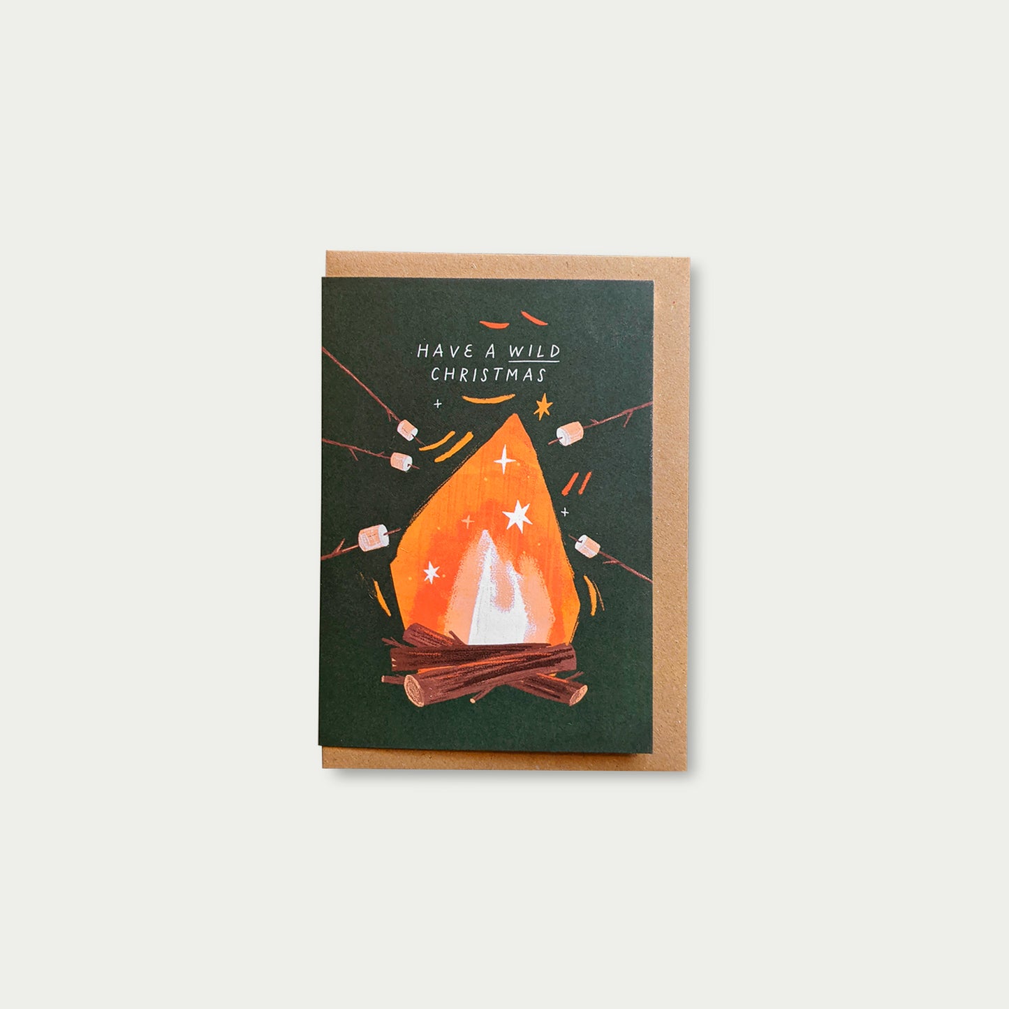 Wild Christmas Greetings Card