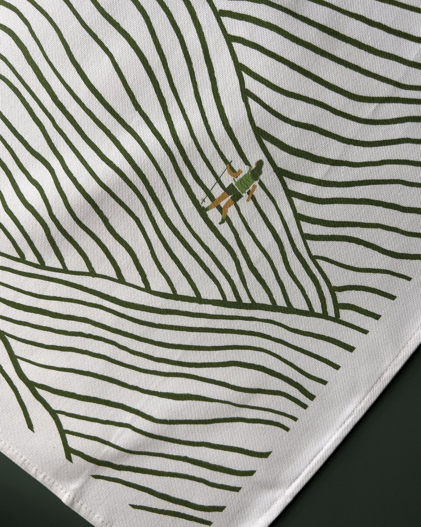 Walking Pattern Tea Towel
