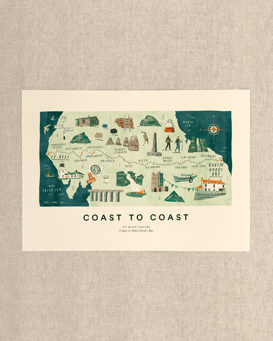 Coast to Coast A3 Route Map