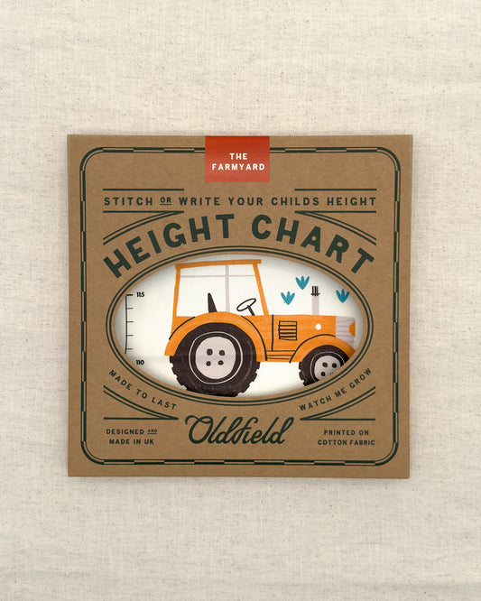 Farmyard Children's Fabric Height Chart