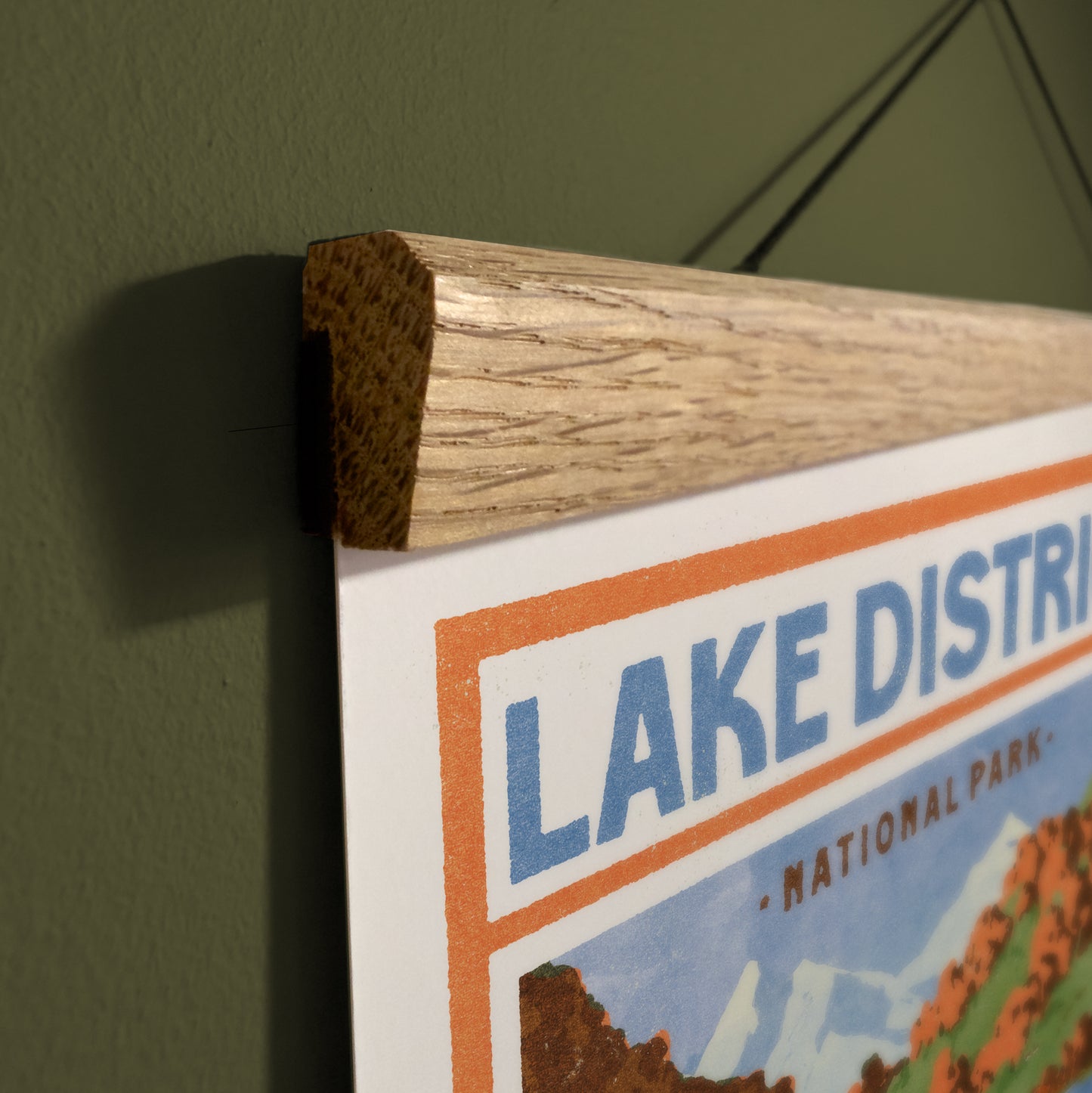 Wooden Hanging Frame