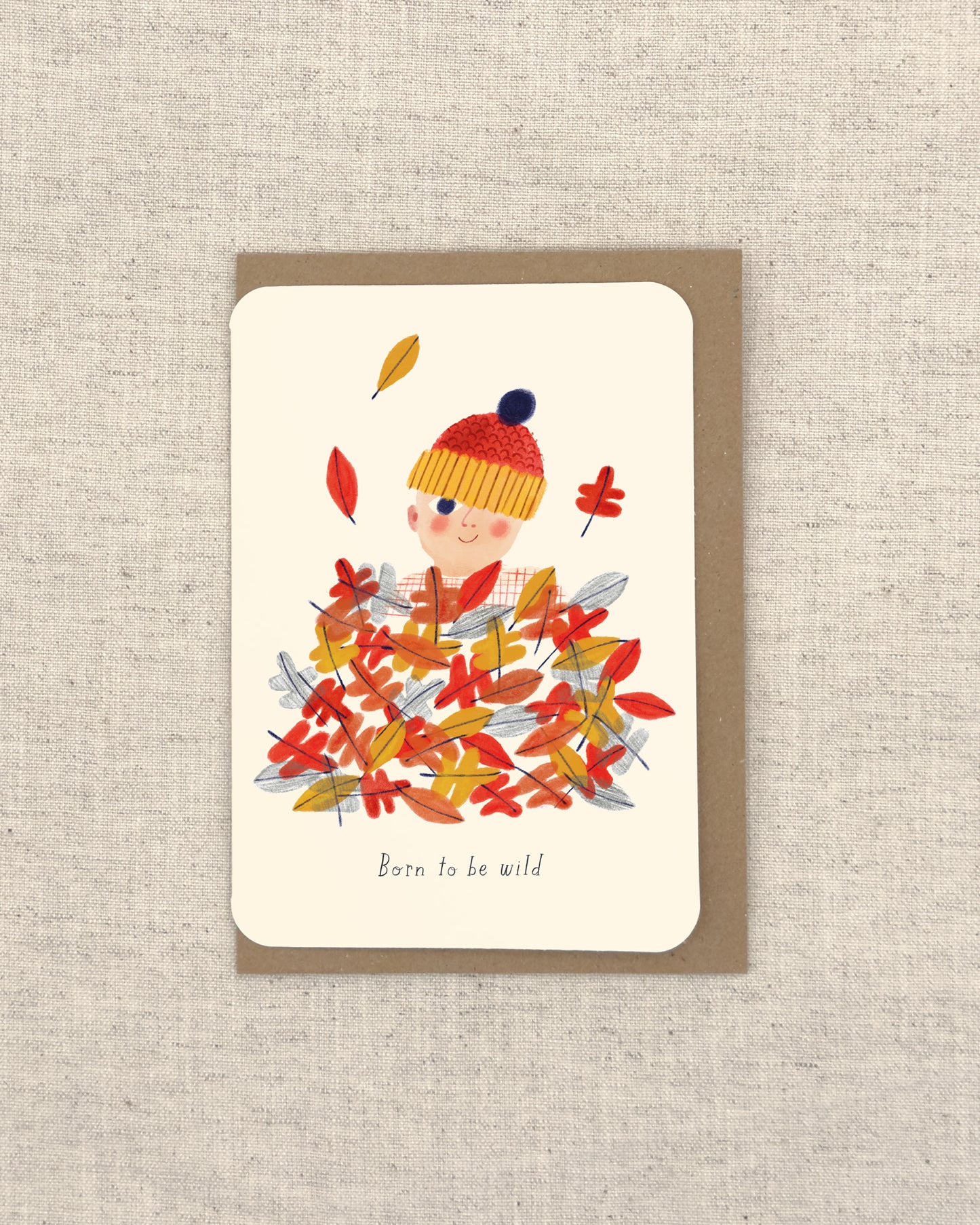 Born to be Wild Greetings Card
