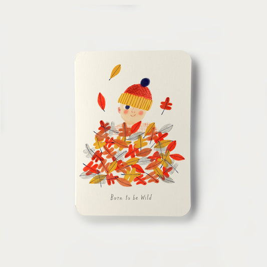 Born to be Wild Greetings Card