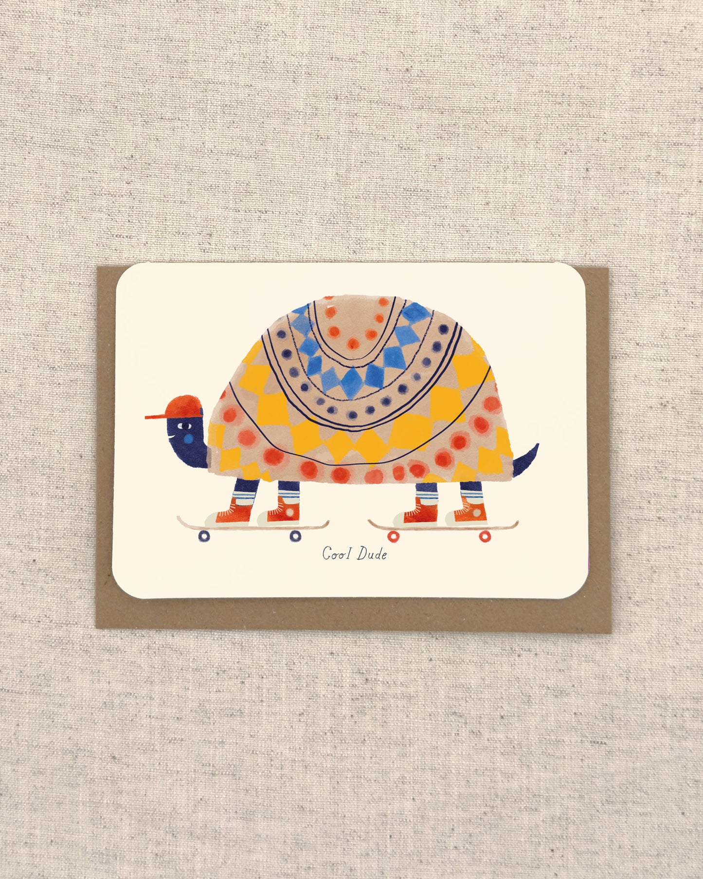 Cool Dude Skater Greetings Card