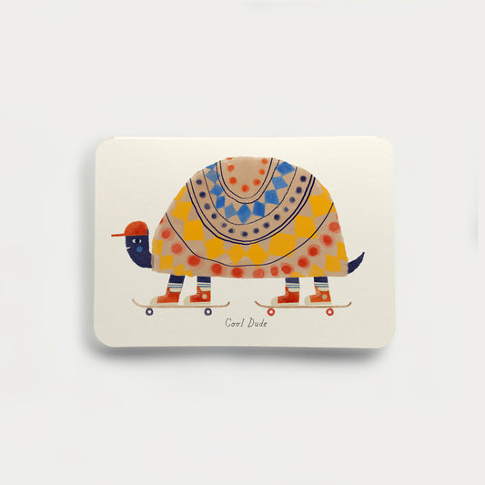 Cool Dude Skater Greetings Card