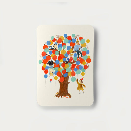 Birthday Balloons Greetings Card