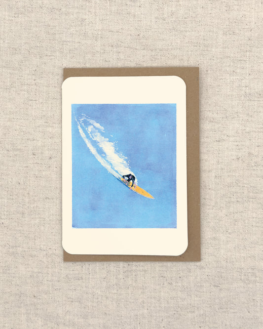 Swatch Surfer Greetings Card
