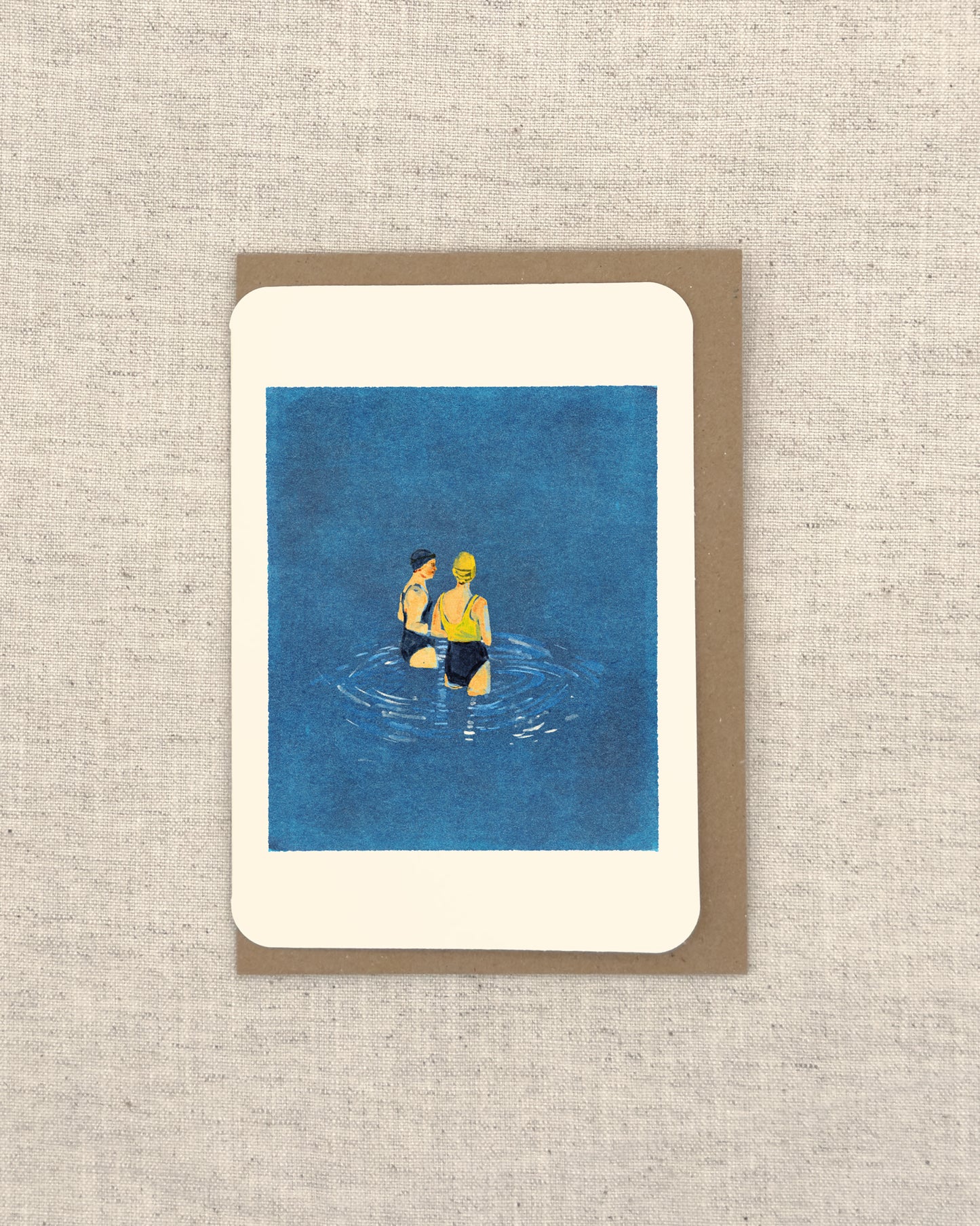 Swatch Wild Swimmers Greetings Card
