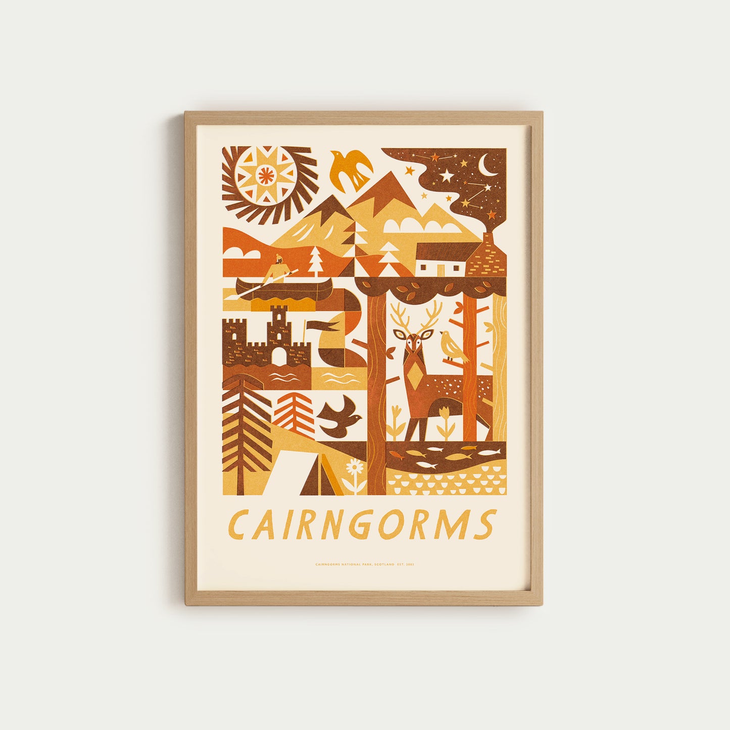 Cairngorms National Park Art Print