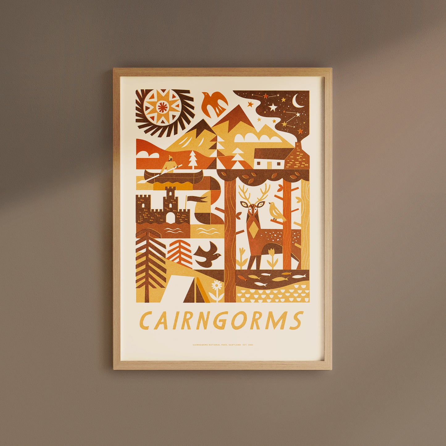 Cairngorms National Park Art Print