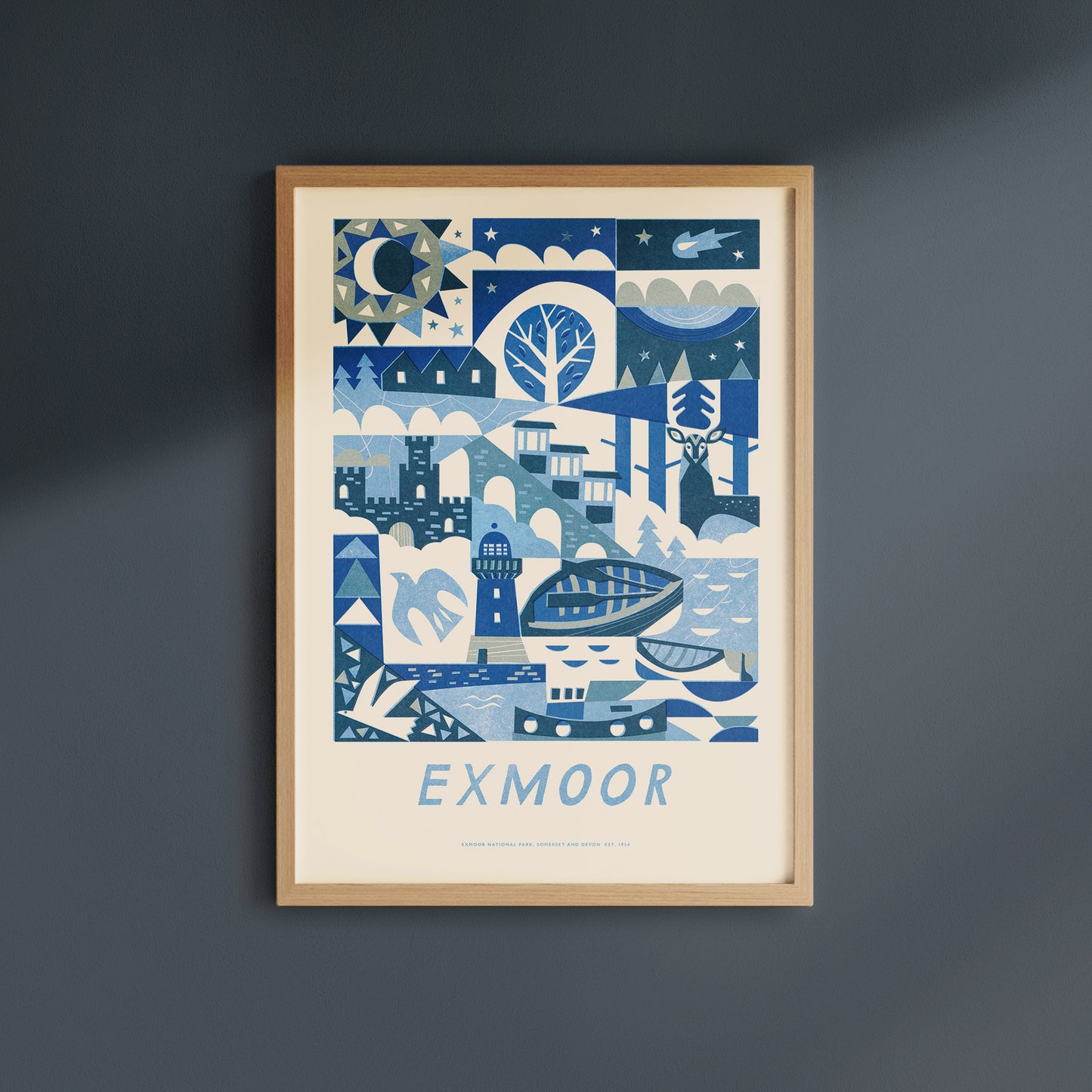 Exmoor National Park Art Print