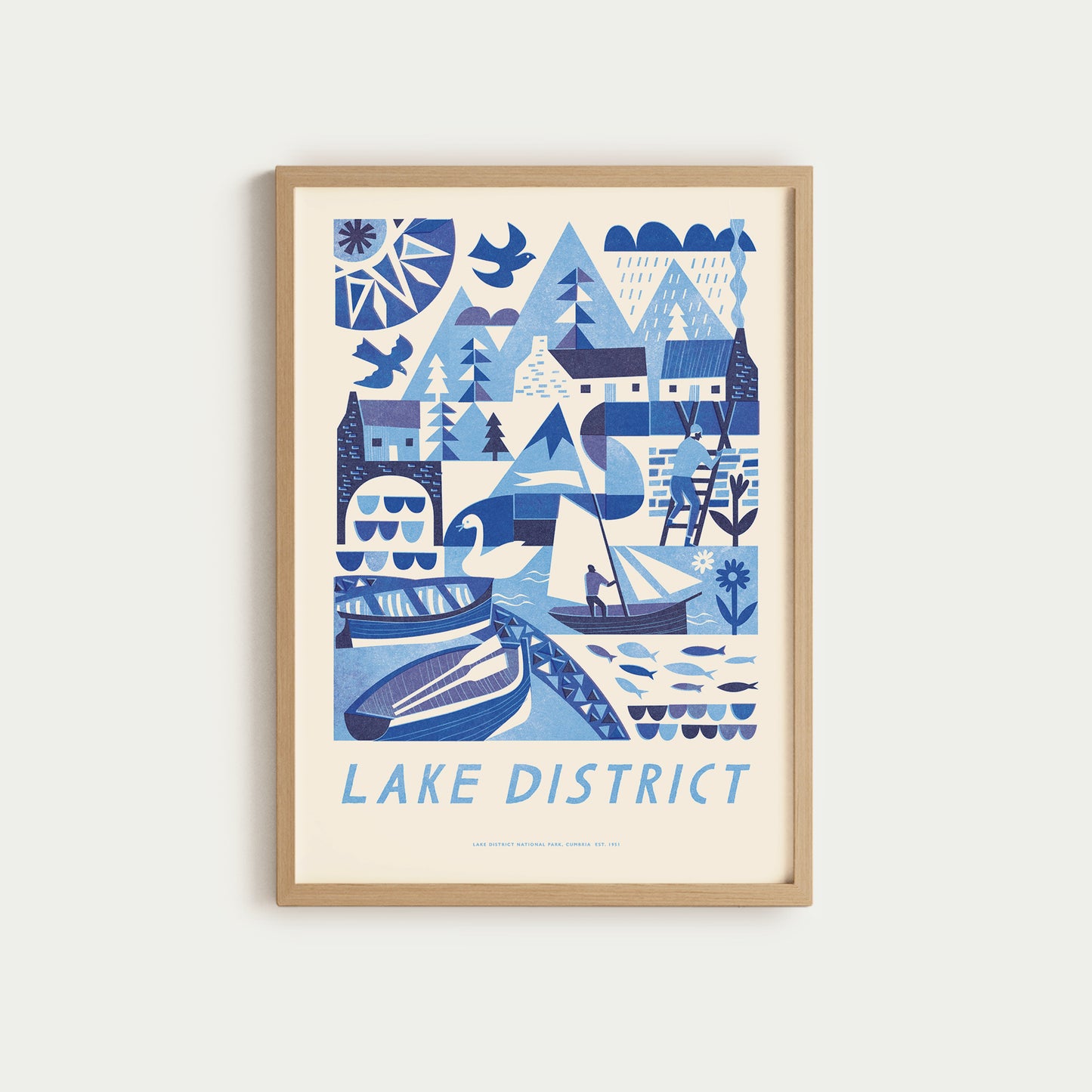 Lake District National Park Art Print