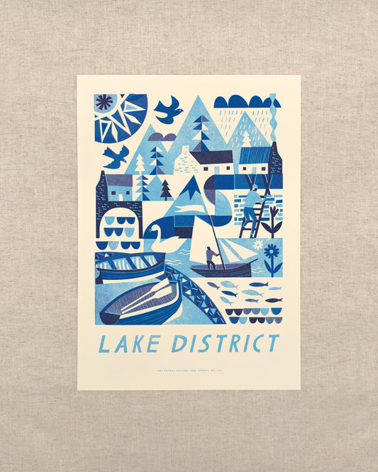 Lake District National Park Art Print