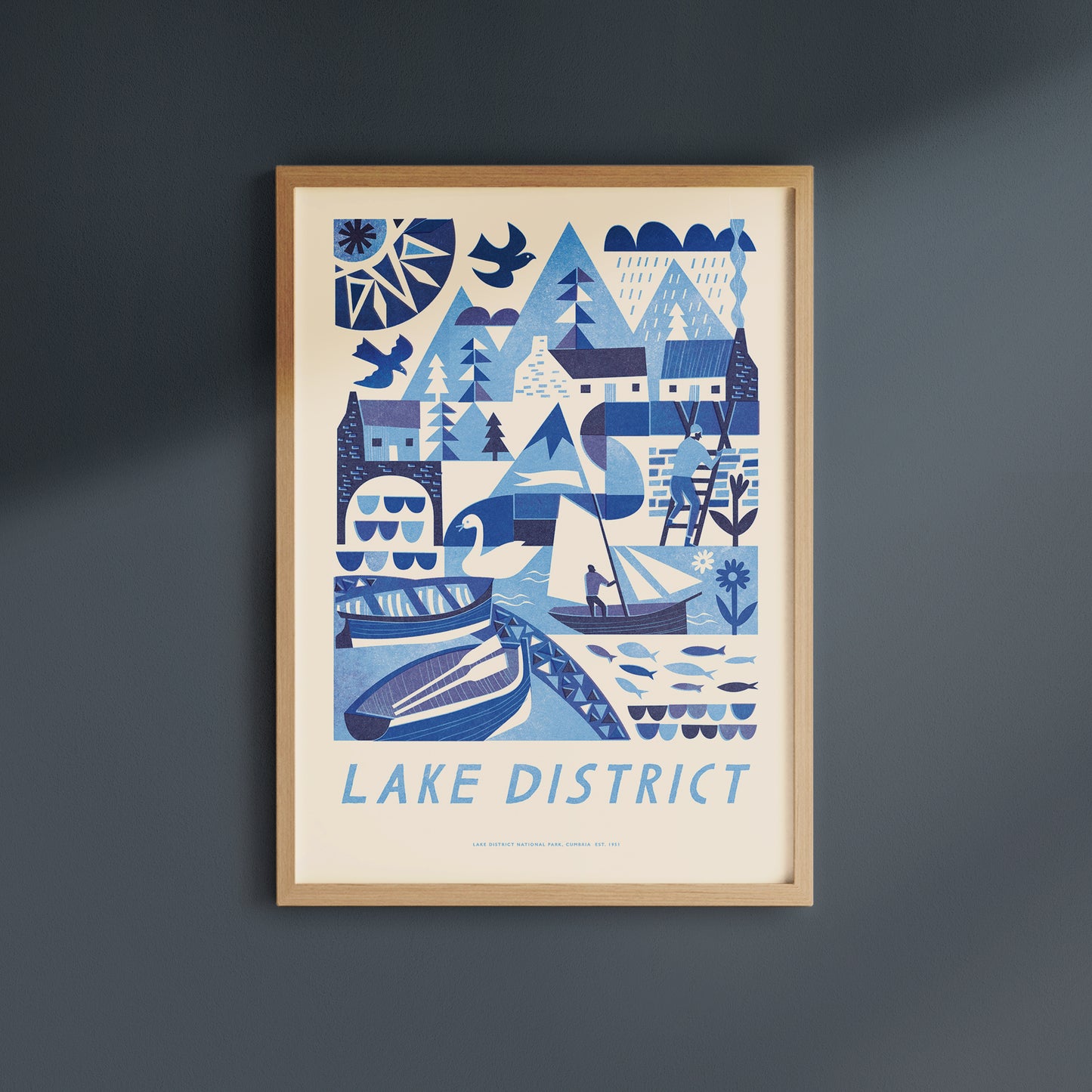 Lake District National Park Art Print