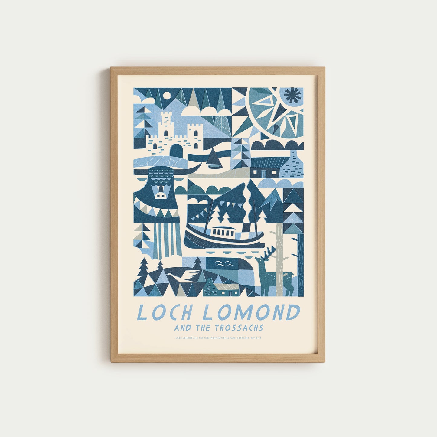 Loch Lomond & the Trossachs National Park Art Print