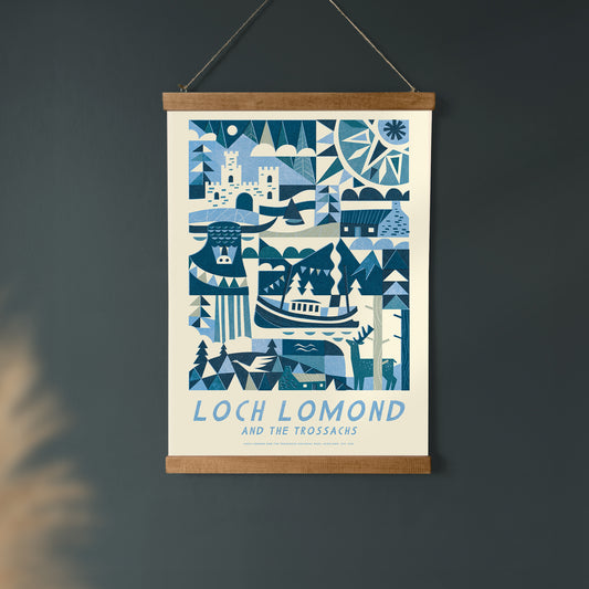 Loch Lomond and the Trossachs National Park Art Print
