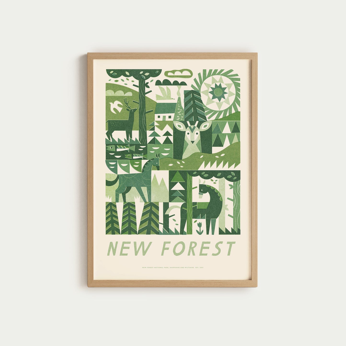 New Forest National Park Art Print