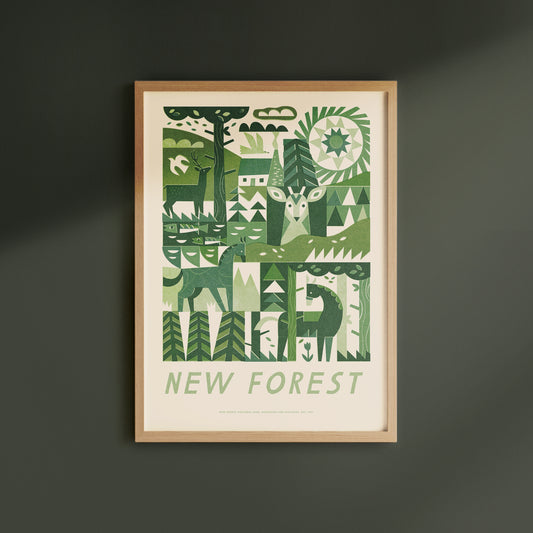 New Forest National Park Art Print