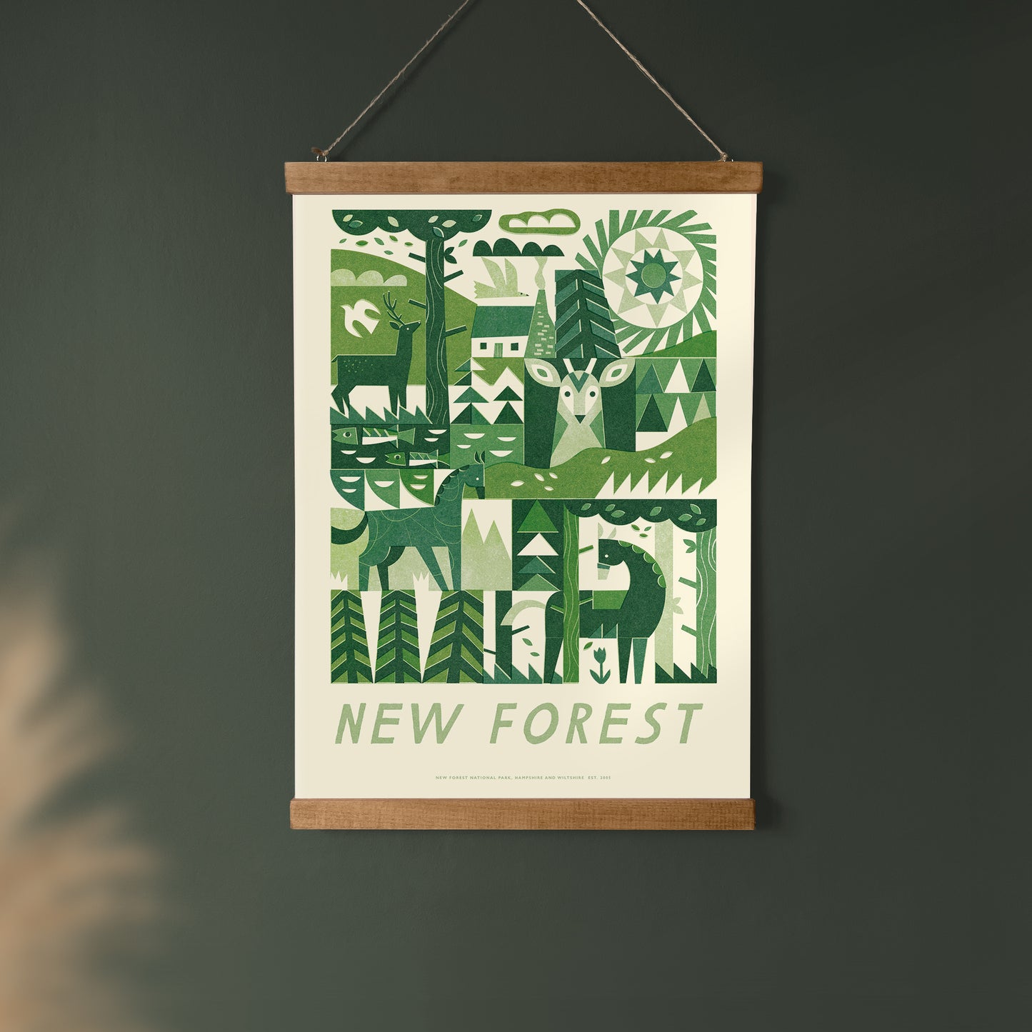 New Forest National Park Art Print