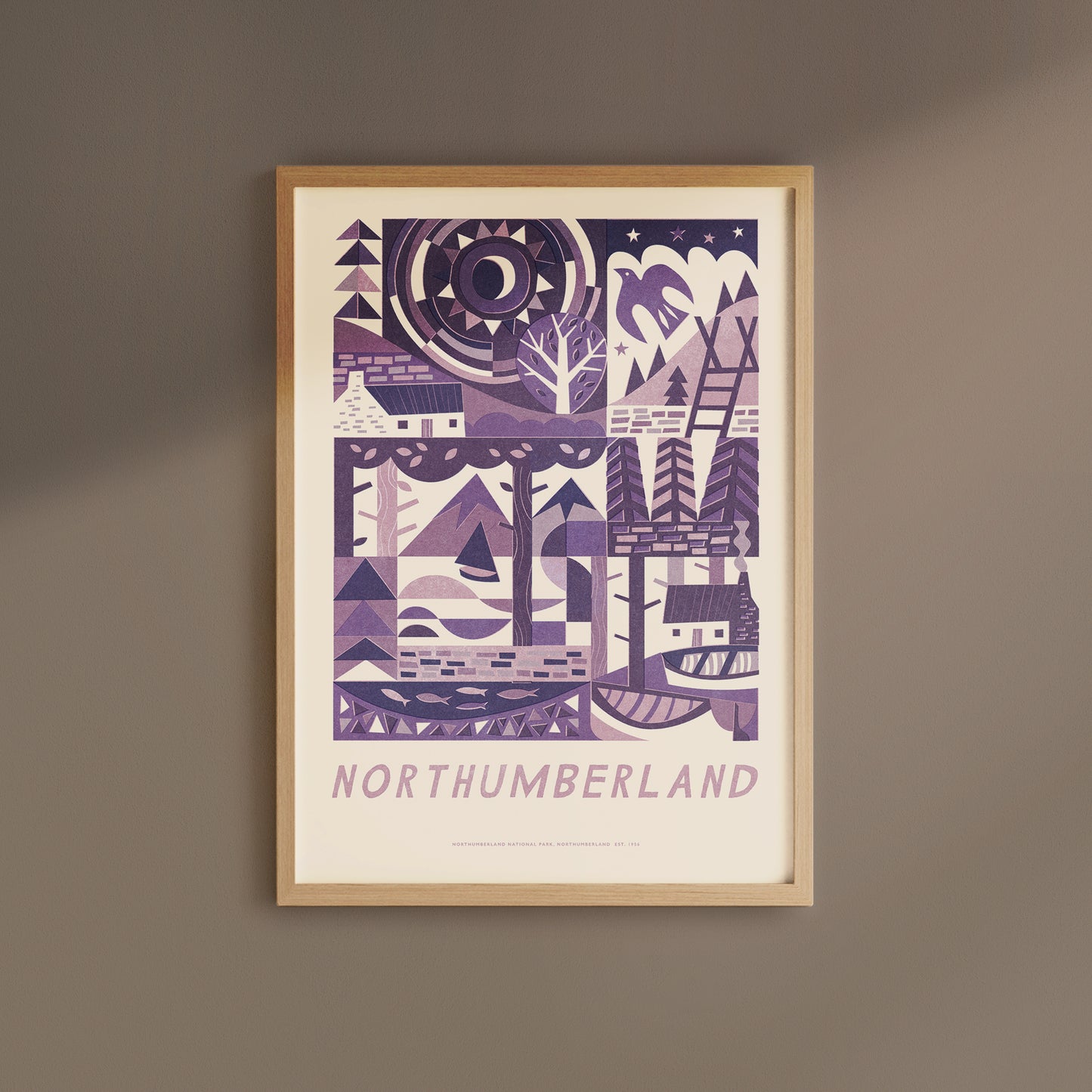 Northumberland National Park Art Print