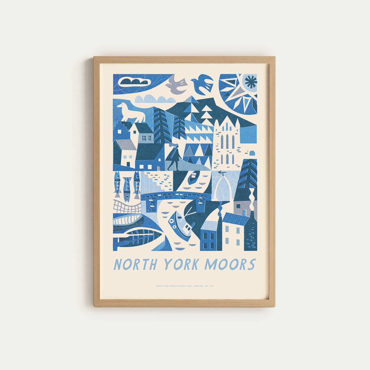 North York Moors National Park Art Print