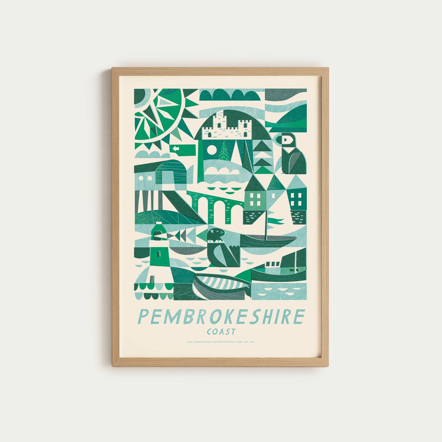 Pembrokeshire Coast National Park Art Print