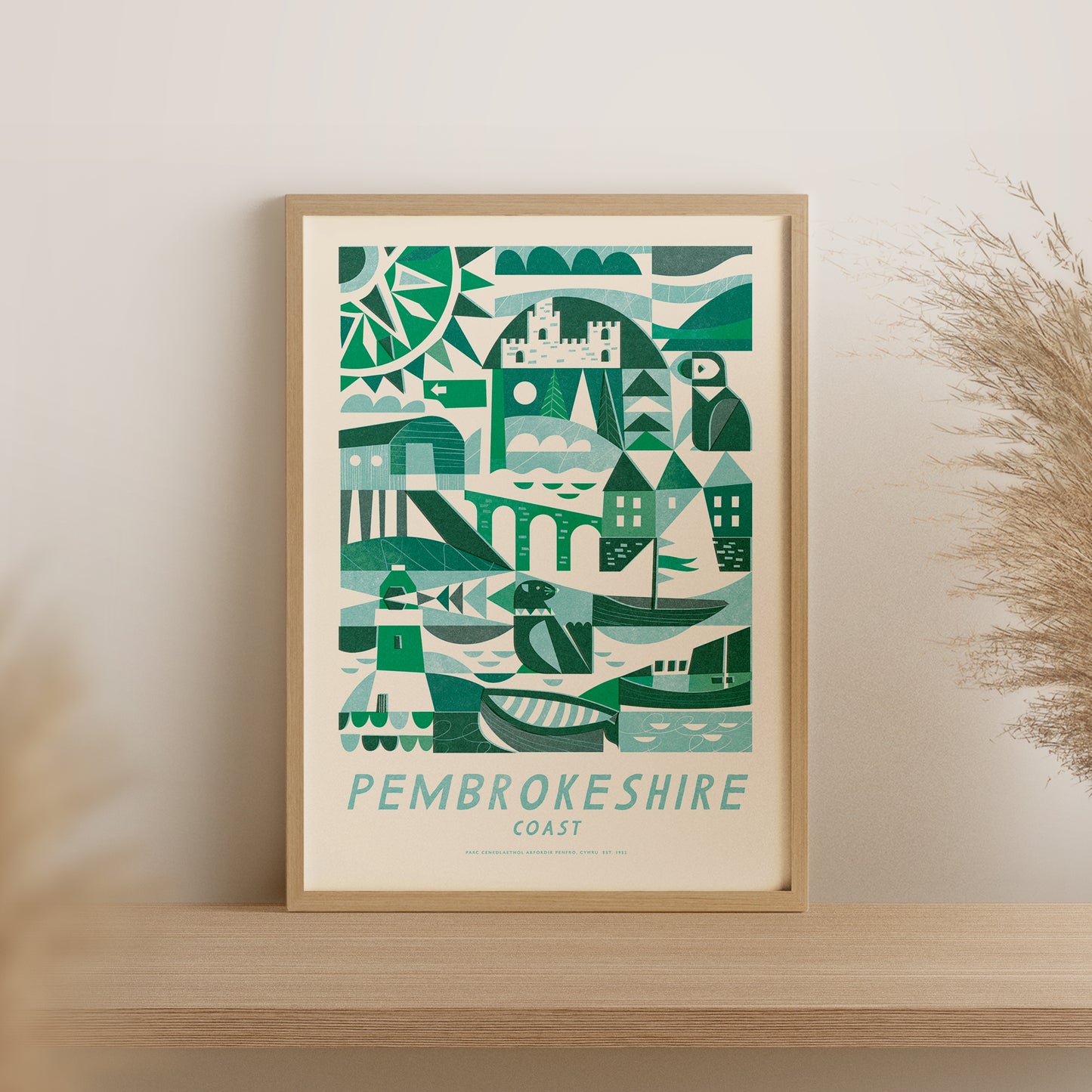 Pembrokeshire Coast National Park Art Print