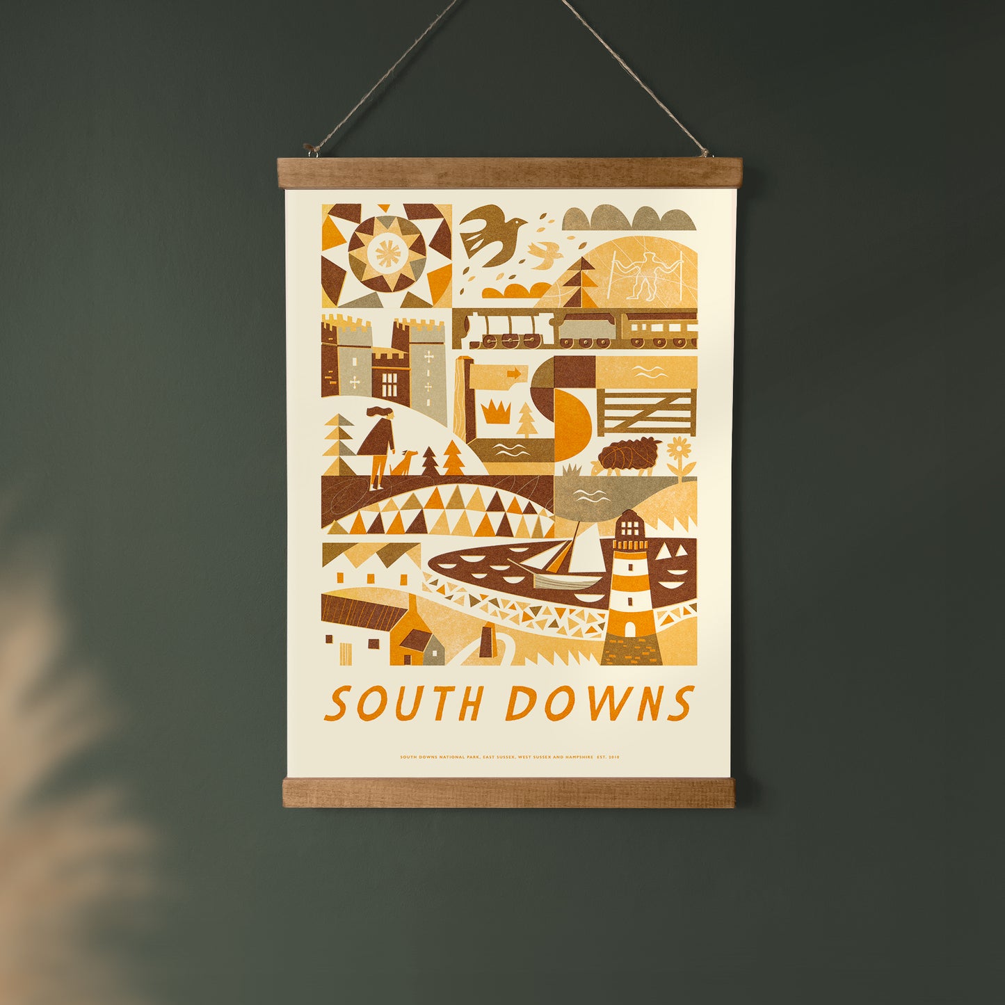 South Downs National Park Art Print