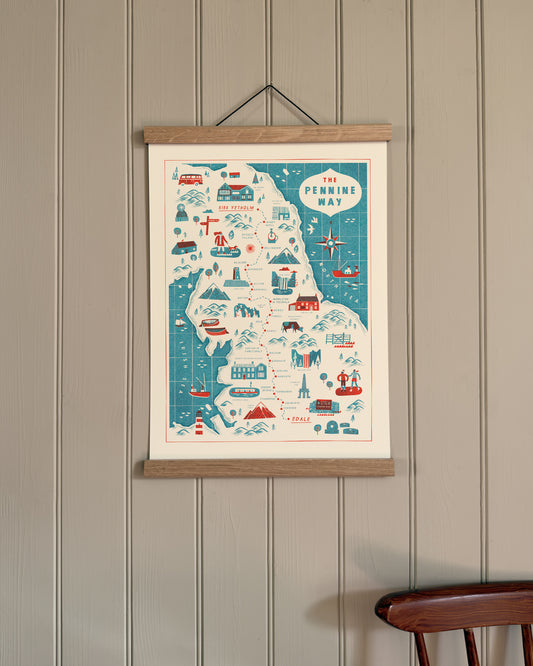 Pennine Way A3 Route Map