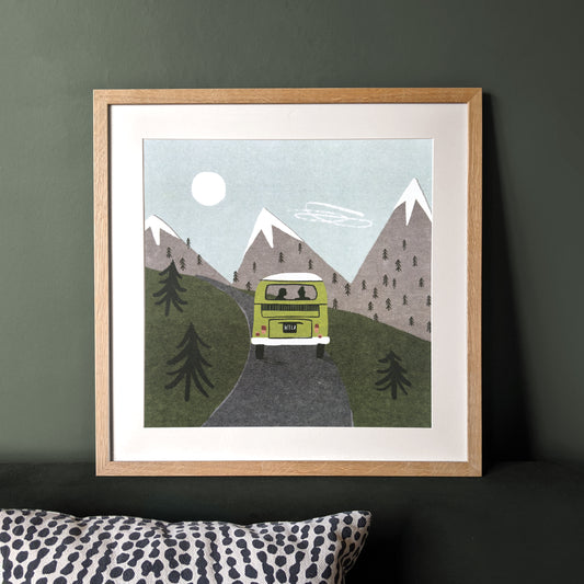 Campervan Art Print